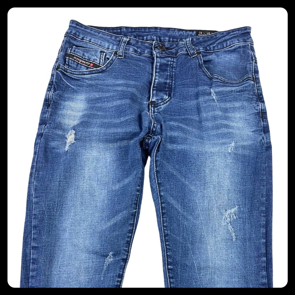 Diesel Buster Jeans Men's‎ 30x31 Regular Slim Tapered Whisker Distressed Y2K